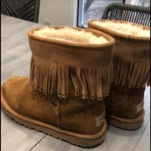UGG Fringe Boots
